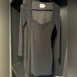 Hello molly black mini dress size xs